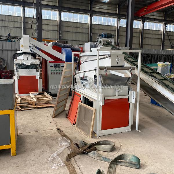25KW Electric Cable Wire Scrap Recycling Machine Small Size Copper Wire Granulator Machines
