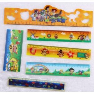 PLASTIC LENTICULAR Custom Promotional Plastic Flexible Measuring Ruler With 3D