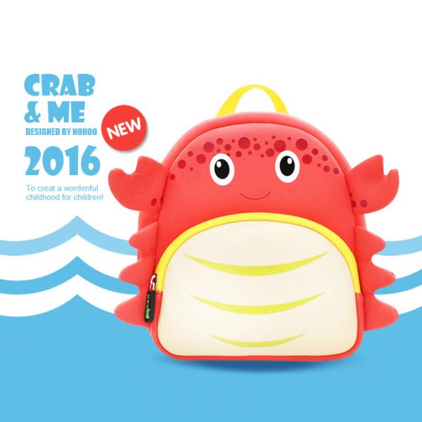 Breathable Preschool Toddler Backpacks For Preschool Girl Crab Style