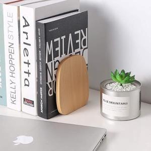 China Premium Wooden Desktop Bookends - Luxurious Design for Neatly Organizing Books. on sale