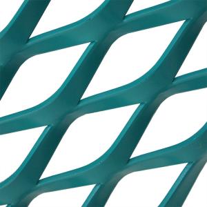 Quality Fluorocarbon Expanded Aluminum Mesh Cladding A3003 With High Durability for sale