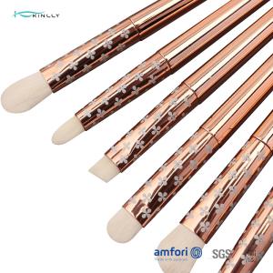 10pcs Artificial Fiber Poly Bag Synthetic Hair Makeup Brush