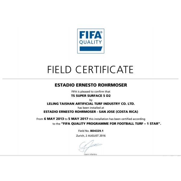 150 Stitches/M 12000 Dtex Sports Artificial Grass With Pile Height 50mm And Gauge 5/8"