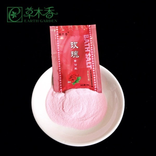 Floral Rose Bath Crystals Spa Grade Herbal Bath Products With Essential Moisturize