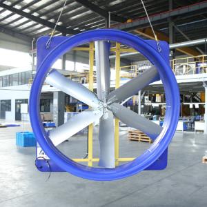 China Modern Livestock Ventilation Fan 2kW 6.2m/s Wind Speed for Poultry Cooling on sale