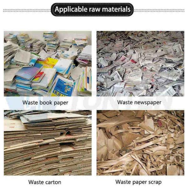 TONTEN Pulp Egg Tray Production Line Waste Paper Recycling Machine