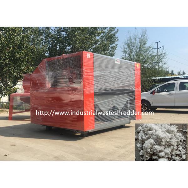 Buy Ceramic Fiber Rag Cutting Machine Cotton Fiber Silk Fiber Polyester Fiber Shredder Crusher at wholesale prices