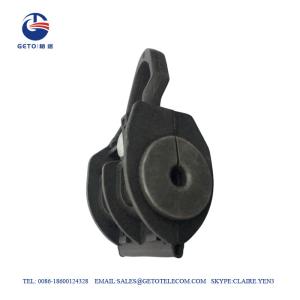 China FTTH 2KN 8mm HDG Steel ADSS Fiber Optic Cable Clips on sale