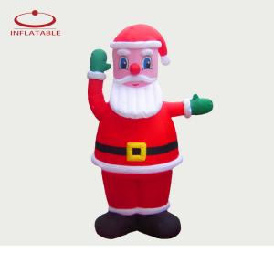 2023 Giant Cartoon Christmas Outdoor Inflatable Santa Claus For Outdoor