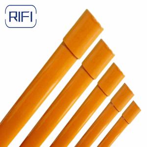 25mm BS4568 BS31 GI Conduit Pipe Black Powder Coated Steel Metric Threaded