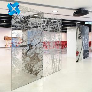 Flat Digital Ceramic Printing On Glass For Bathroom / Partition