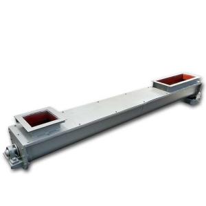 Equipment Chip U Auger Conveyor , Flexible Screw Auger Sealed Transportation