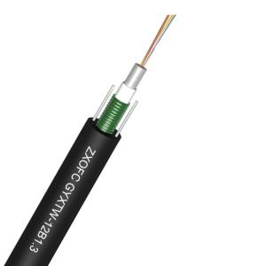 GYXTW Aerial Outdoor Fiber Optical Cable PE 12F Single Mode Double sheath