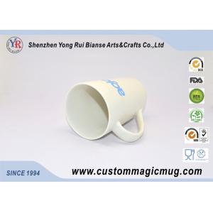 V Shaped Temperature Color Changing Cups , Large Thermochromic Coffee Mug