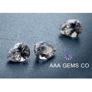 Classical Pear Shaped Moissanite White , Forever Brilliant Moissanite
