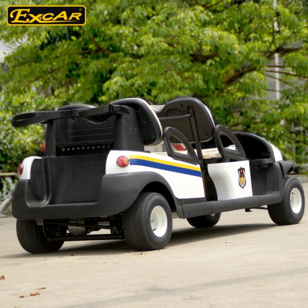 Convenient 4 Wheel Electric Security Vehicles Without Roof , 1 Year Warranty