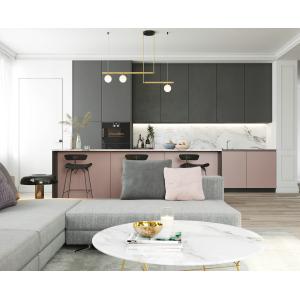 Custom High End Design Oak Solid Wood Modern Kitchen Cabinets