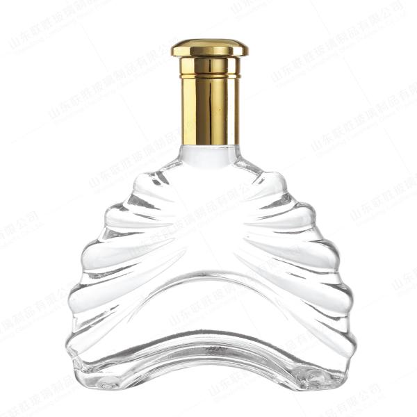 Hot Stamping Design Custom Size Accepted Glass Bottles for Whisky Gin Tequila Liquor