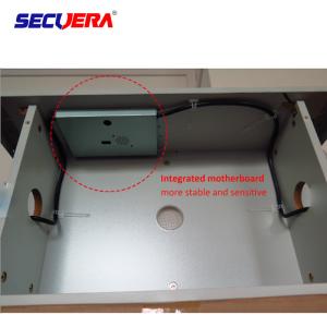 Court Door Frame Metal Detector 45 Zones LCD Screen Infrared Remote Controller