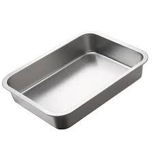 Customization 304 Stainless Steel Rectangular Square Oven Tray with Aluminum