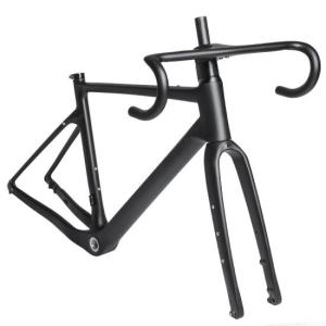 Disc Brake Carbon Gravel Bike Frameset 700C Carbon Road Frame