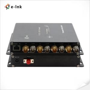 4-Channel 3G-SDI Fiber Converter with Ethernet
