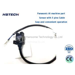 SMT AI Spare Parts Panasonic Sensor With Cable 3 Pins