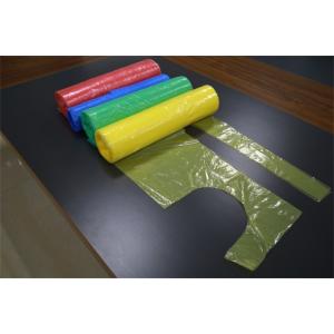 Smooth Surface Disposable Aprons On A Roll / Plastic Throw Away Aprons