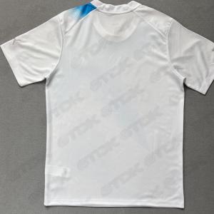 OEM ODM Football Team Jersey Fan White Polyester Jersey