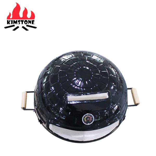 KIMSTONE 2022 Professional Forno a Legna Outdoor Wood Burning Portable Horno Pizzero Charcoal Grill Dome Pizza Ovens for Sale