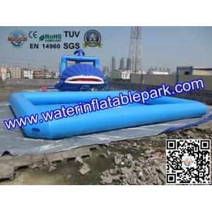 Amusing Rectangular Large Inflatable Swimming Pool for Adults