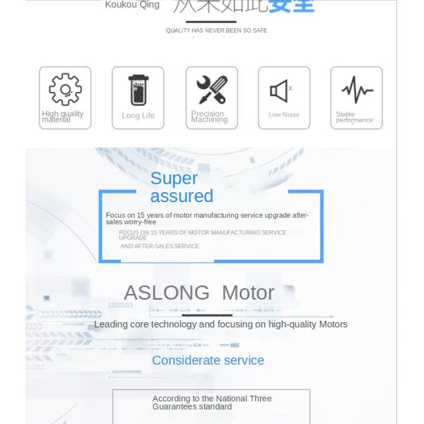 ASLONG JGY-370GB DC Worm Gear Motors 12v High Torque Reducer