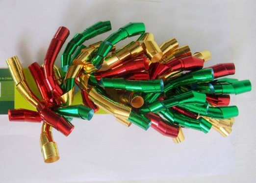 6mm 32” Chrismas Curly Swirls bow for Christmas Holiday gift packing 90U - 200U Thickness