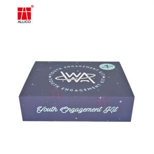 Folding Packaging Cardboard Boxes Magnetic Closure Gift Box Customized