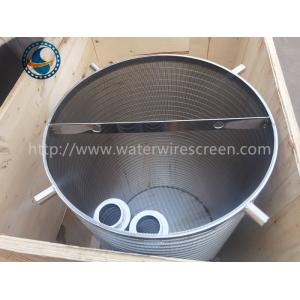 Ss Internal Axial Wire 316L ID85mm Wedge Wire Screen Pipe