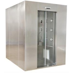 Automatic double door cargo air shower room