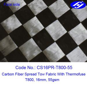 T800 Large Tow Carbon Fiber Toray 12K Wide 55GSM Carbon Spread Tow Woven