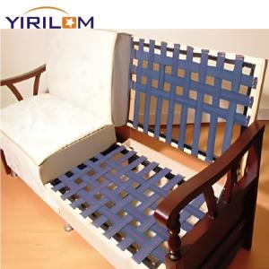 Custom 68mm PE Latex Elasbelt Stretch Sofa Webbing Furniture Replacement