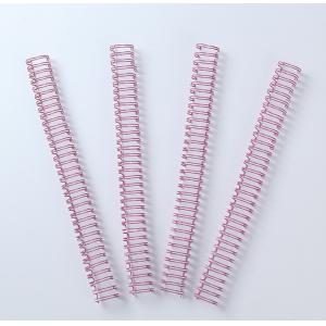 China Office Electroplated Spiral Wire For Book Binding , 1/2 Inch Book Wire Binding on sale