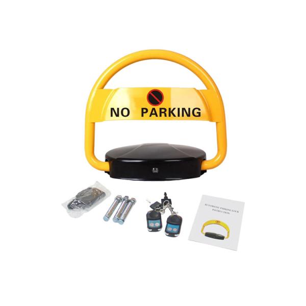 Buy 390mm Rising Parking Lot Lock Foldable Waterproof DC6V Mild Steel at wholesale prices