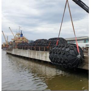 Natural Rubber Pneumatic Yokohama Ship Fenders With Chain And Tire