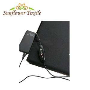 Heated Sports Cushion Stadium Seat Pad With Carry Handle For Bleachers Beach