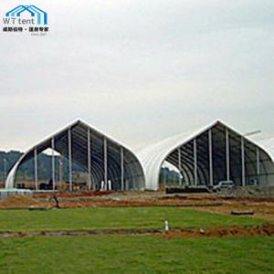 Beautiful Curved Marquee Tent Large Size Anti - Corrosion 1000 People