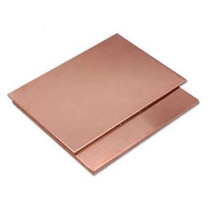 Cold rolled H62 H65 Copper Sheet Red Galvanized ±0.2mm Tolerance