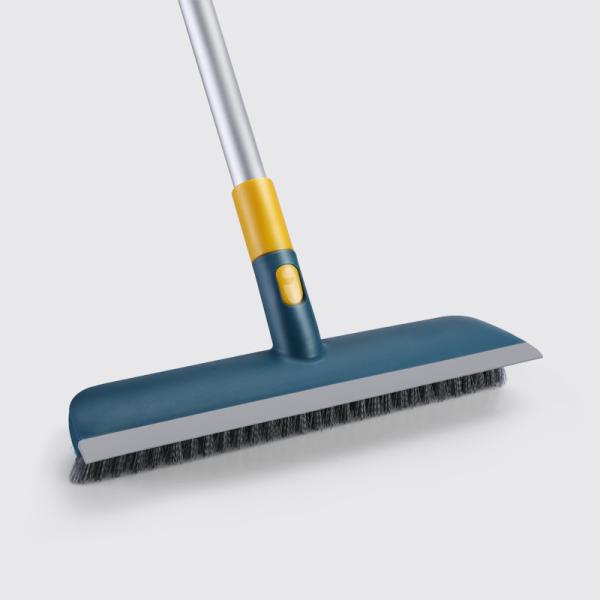Buy Floor ODM Scrubber Cleaning Brush , Long Handle Stiff Bristle Brush For Bathroom at wholesale prices