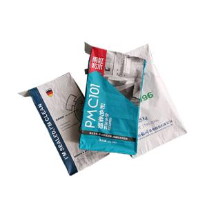 Large Empty White Kraft Paper Bags Water Proof Chemical Materials Powder