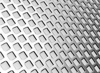 Quality 1x2M Decorative Perforated Sheet Metal Panels PVC Coated Hold Size 0.5-8.0mm for sale