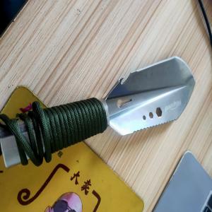 Industrial Tactical Hunting Knife Shovel Stainless + Aluminum Material