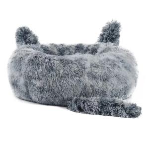 Hot Sale Colorful Lovely Rabbit Ears Warm Winter Round Pet Dog Cat Bed Sofa For