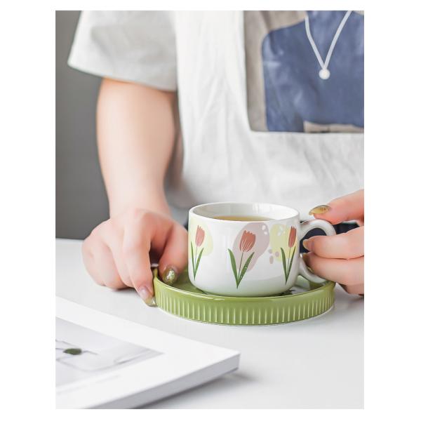 200ml Custom Modern Turkish Coffee Cups With Decal For Business Gifts